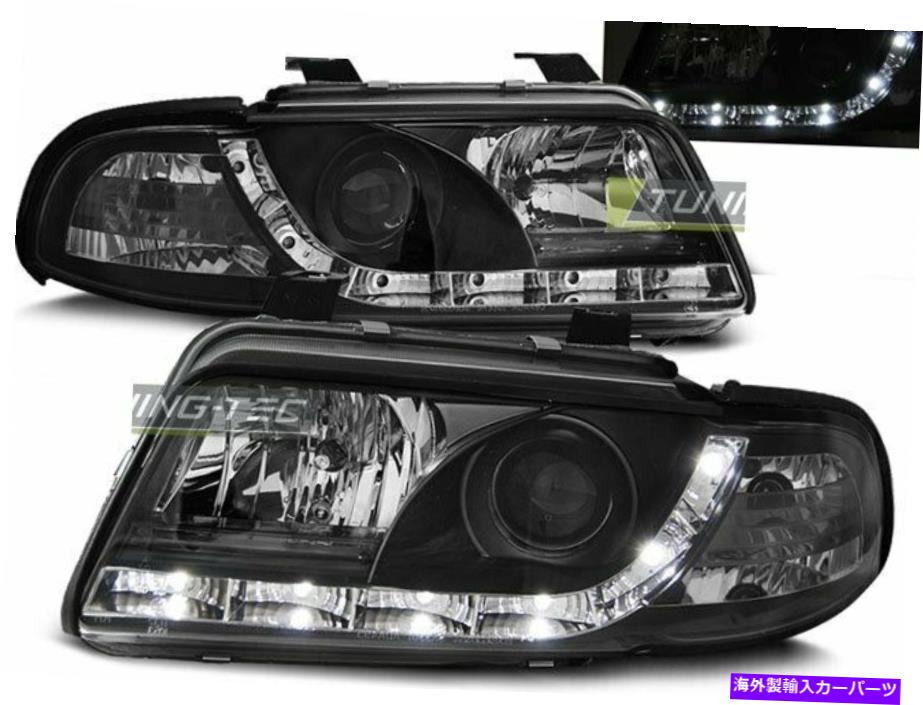 USヘッドライト Ajovalot LED DRL ETSI AUDI A4 B5 FL 99-00日光ブラックLPAU36WL XINO US Ajovalot LED DRL Etsi AUDI A4 B5 FL 99-00 Daylight Black LPAU36WL XINO US【並行輸入品】