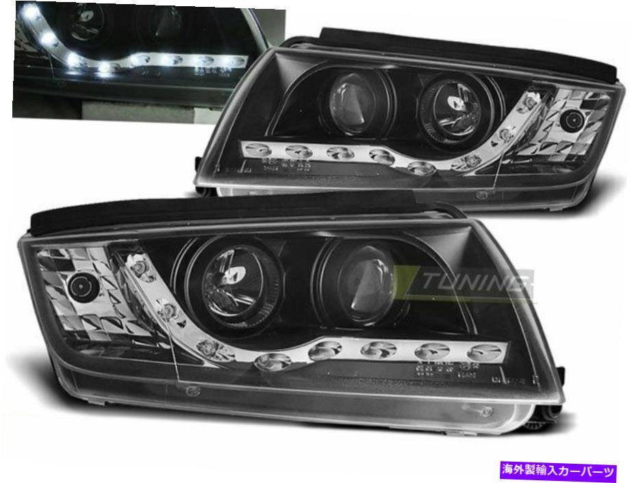 USヘッドライト Headlights LED DRLはSkoda Fabia 1 I 6Y 99-08日光ブラックFreeship US Headlights LED DRL Look for SKODA FABIA 1 I 6Y 99-08 Daylight Black FreeShip US【並行輸入品】｜Us Custom Parts Shop USDM