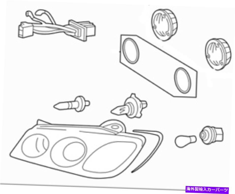 USヘッドライト Hyundai Azera 2006-2007(11-17-06へ)ヘッドランプアセンブリRH、92102-3L050 HYUNDAI AZERA 2006-2007 (TO 11-17-06) HEAD LAMP ASSEMBLY RH, 92102-3L050【並行輸入品】|Us Custom Parts Shop USDM