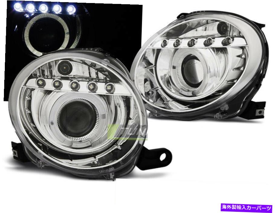 USヘッドライト LED-AJOVALOJEN PROJEKTORI FIAT 500 07-CHROMELLE LPFI21WL XINO US LED-ajovalojen projektori FIAT 500 07-Chromelle LPFI21WL XINO US【並行輸入品】｜Us Custom Parts Shop USDM