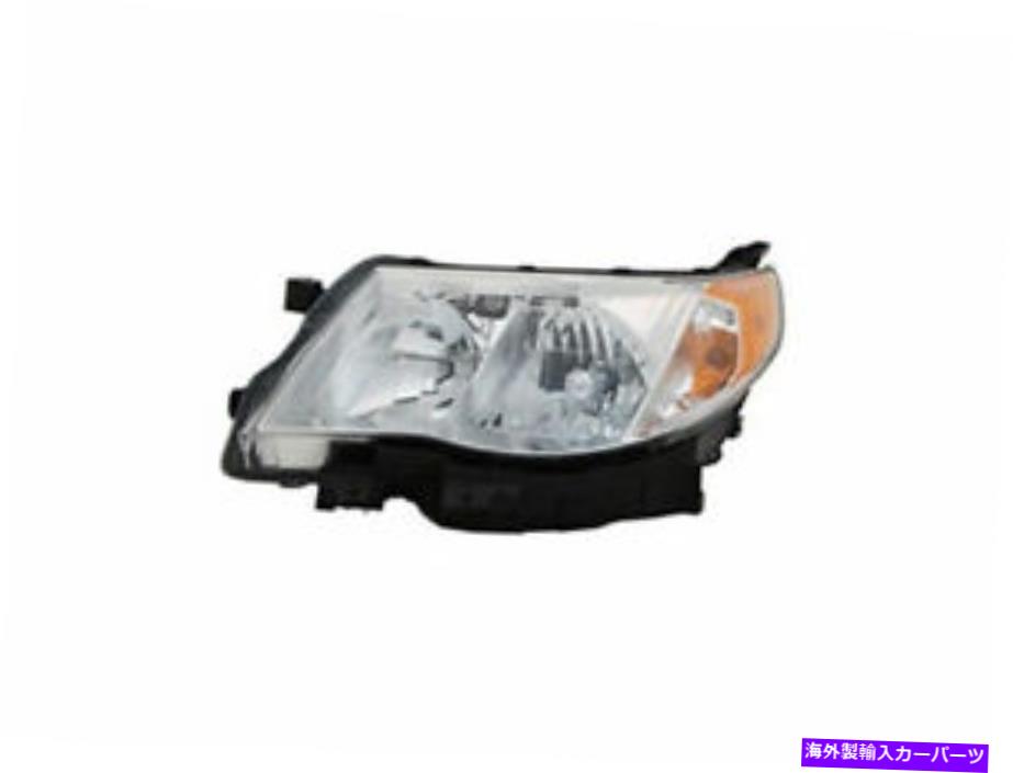 USヘッドライト 左 - 運転者側のヘッドライトアセンブリ5SYT72用Forester 2009 2011 2011 2012 Left - Driver Side Headlight Assembly 5SYT72 for Forester 2009 2010 2011 2012【並行輸入品】