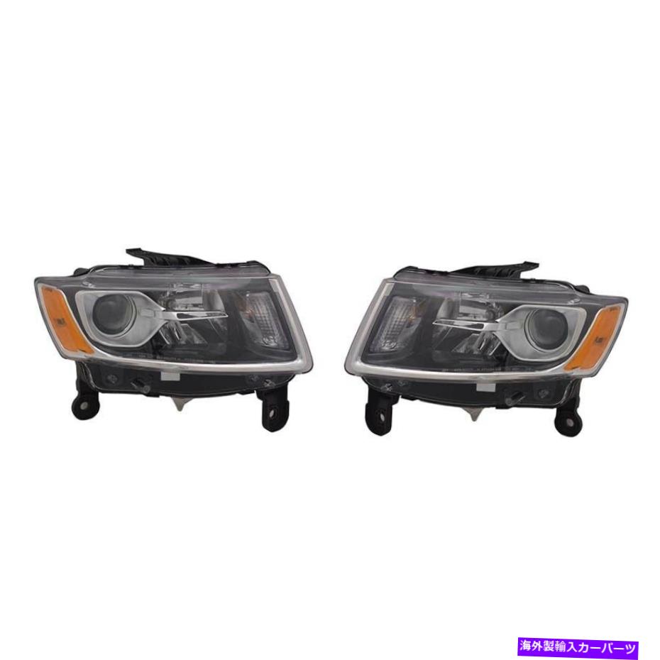 USヘッドライト 新しい左右のヘッドライトがジープグランドチェロキー2014-2016 68110997AF NEW LEFT AND RIGHT HEADLIGHTS FITS JEEP GRAND CHEROKEE 2014-2016 68110997AF【並行輸入品】|Us Custom Parts Shop USDM
