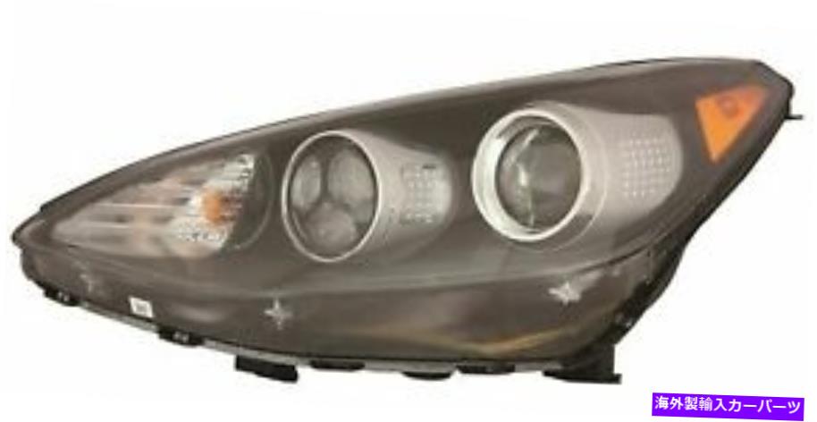 USヘッドライト Fit Kia Sportage 2017-2019左ヘッドライトヘッドライトランプハロゲンFWD W / LED FIT KIA SPORTAGE 2017-2019 LEFT HEADLIGHT HEAD LIGHT LAMP HALOGEN FWD W/LED【並行輸入品】