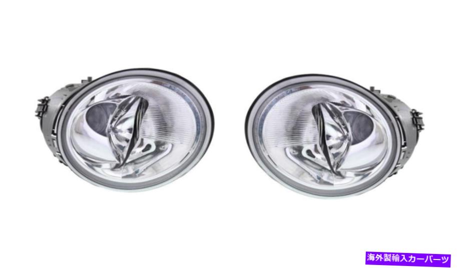 USヘッドライト 02-04フォルクスワーゲンビートルVW2503121、VW2502121のためのドライバー＆旅客ヘッドライト Driver & Passenger Headlights for 02-04 Volkswagen Beetle VW2503121, VW2502121【並行輸入品】｜Us Custom Parts Shop USDM