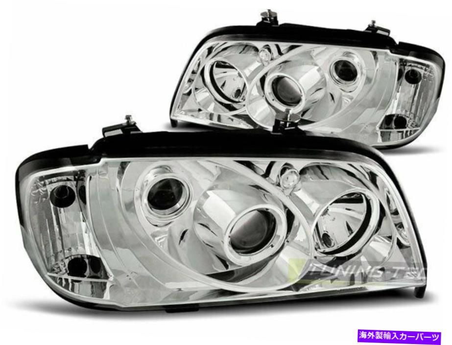 USヘッドライト Juego de Faros Para Mercedes W202 C-CLASE 1993-2000 Croomo US LPME10WP Xino US Juego de Faros para Mercedes W202 C-CLASE 1993-2000 Cromo US LPME10WP XINO US【並行輸入品】