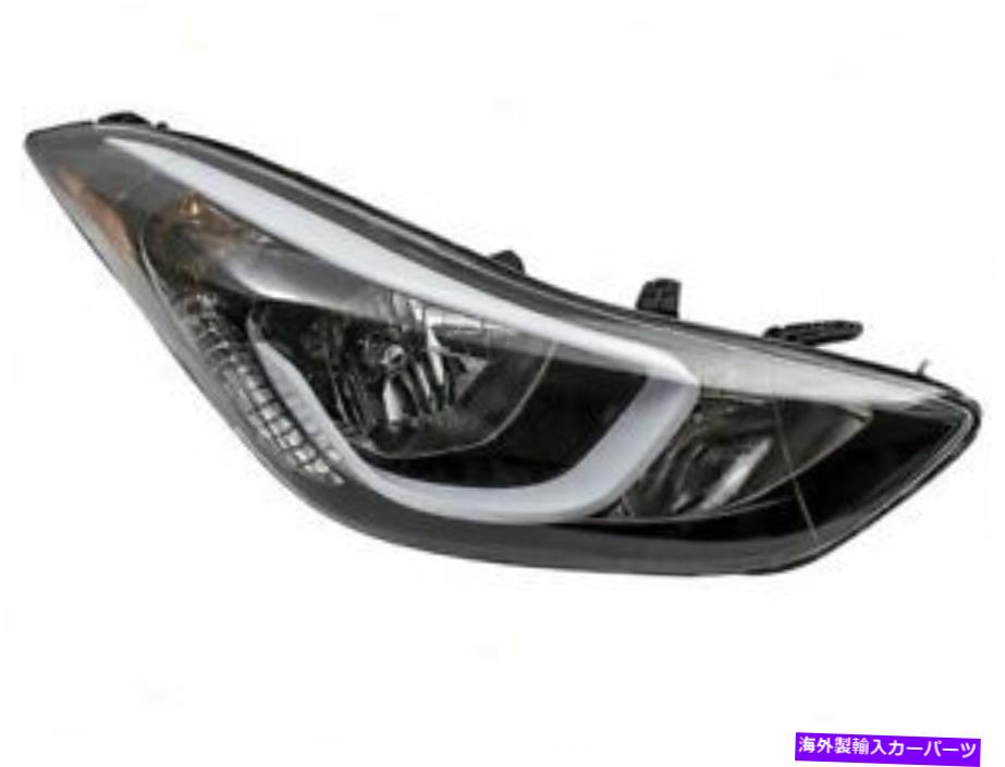 USヘッドライト 2014-2016 Hyundai Elantra K823CQの右ヘッドライトアセンブリ Right Headlight Assembly For 2014-2016 Hyundai Elantra K823CQ【並行輸入品】|Us Custom Parts Shop USDM