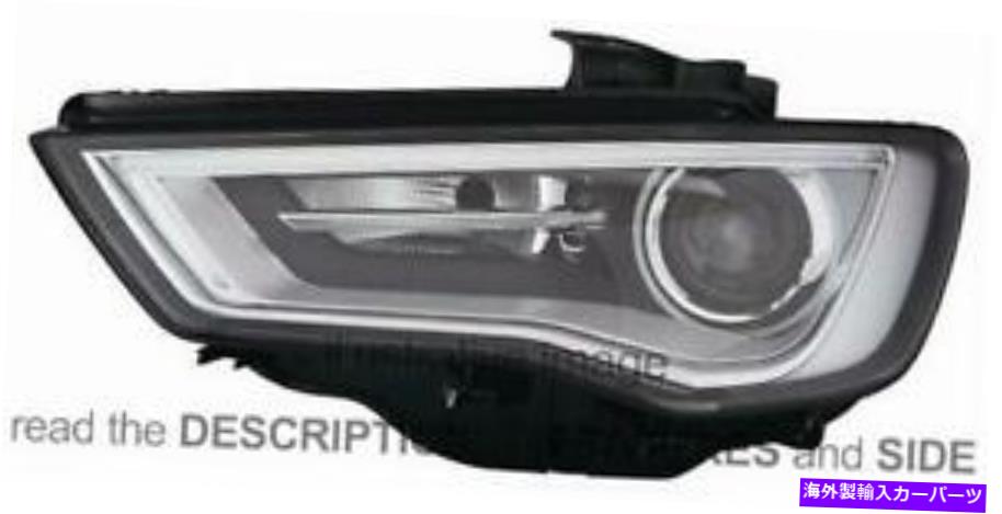 USヘッドライト LHDヘッドライトアウディA3 2012右側8V0941044 LHD Headlight Audi A3 2012 Right Side 8V0941044【並行輸入品】