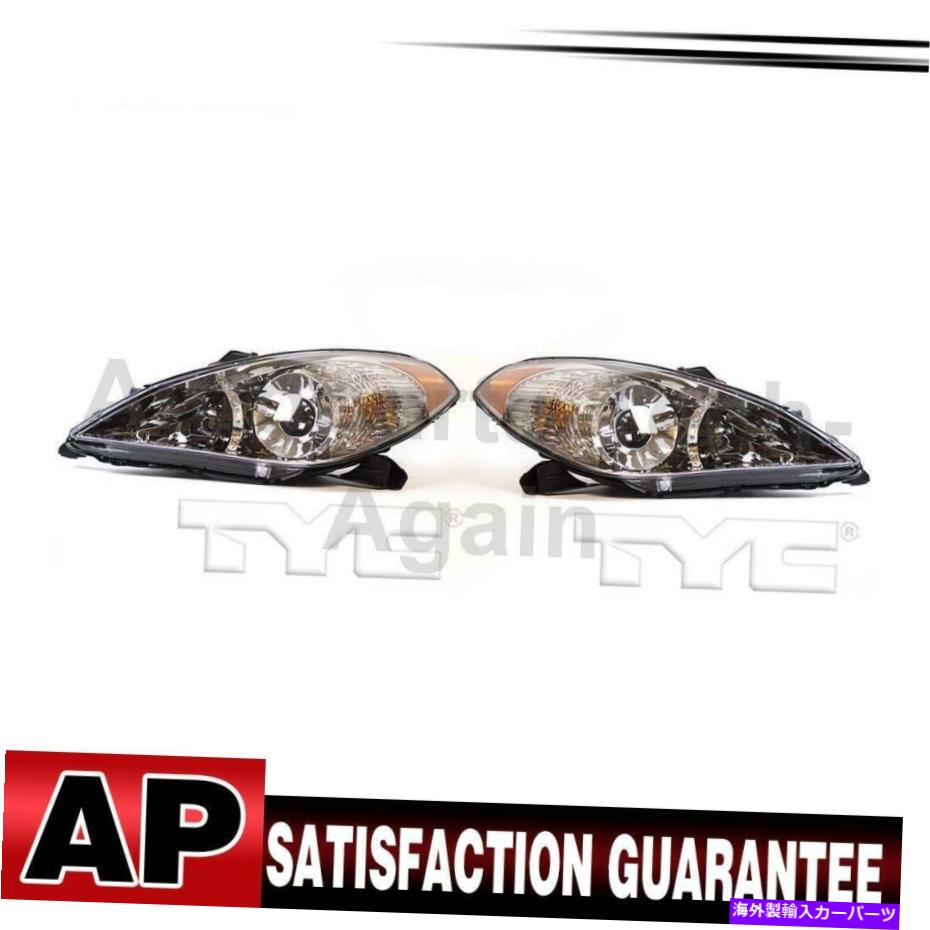 USヘッドライト Tyc HeadlightアセンブリはトヨタSolara 2004-2006のための2の正しいセットを残しました TYC Headlight Assembly Left Right Set Of 2 For Toyota Solara 2004-2006【並行輸入品】