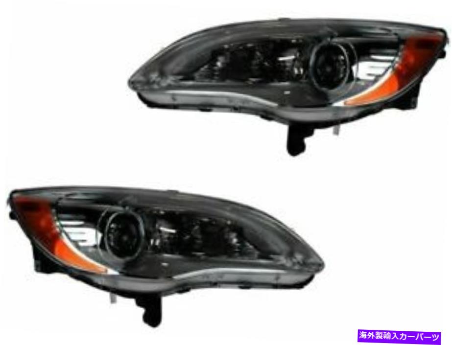 USヘッドライト 2011-2014 Chrysler 200 2013 2013 J239ZZ Headlight Assembly Set For 2011-2014 Chrysler 200 2012 2013 J239ZZ【並行輸入品】
