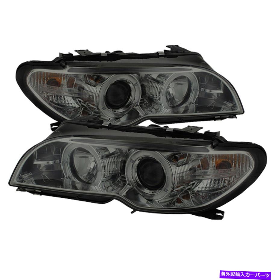 USヘッドライト Spyder Auto 5073761 Halo DRL LEDプロジェクターヘッドライトがフィット04-06 325Ci 330Ci Spyder Auto 5073761 Halo DRL LED Projector Headlight Fits 04-06 325Ci 330Ci【並行輸入品】