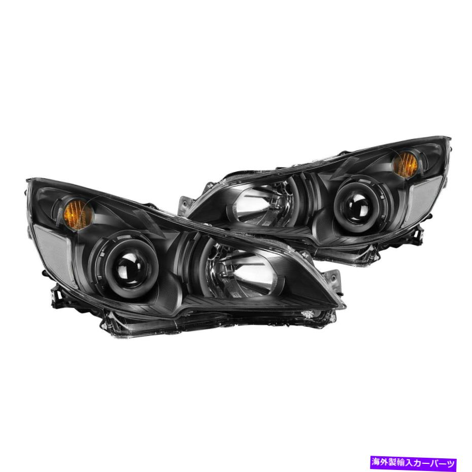 USヘッドライト Subaru Outback 10-14 Lumen Black Factoryスタイルプロジェクターヘッドライト For Subaru Outback 10-14 Lumen Black Factory Style Projector Headlights【並行輸入品】