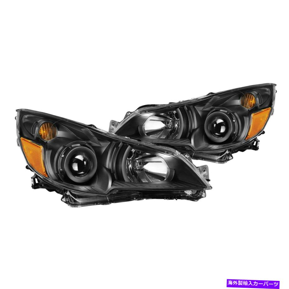 USヘッドライト Subaru Outback 10-14 Lumen Black Factoryスタイルプロジェクターヘッドライト For Subaru Outback 10-14 Lumen Black Factory Style Projector Headlights【並行輸入品】 68,343円