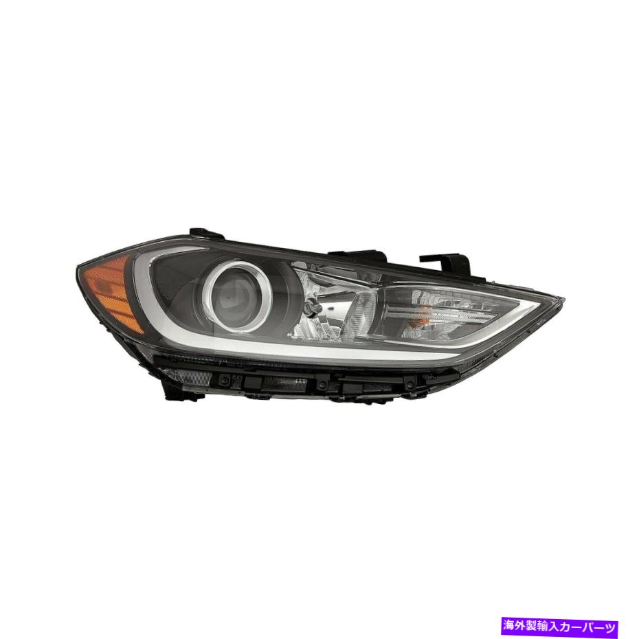 USヘッドライト Hyundai Elantra 17-18 Pacific Best Passenter Sideの交換ヘッドライト For Hyundai Elantra 17-18 Pacific Best Passenger Side Replacement Headlight【並行輸入品】|Us Custom Parts Shop USDM