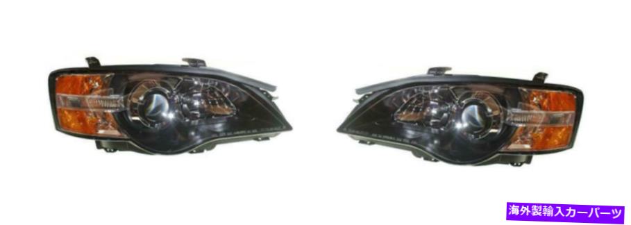 USヘッドライト Subaru Legacy、Outback SU2503116、SU2502116のためのドライバー＆旅客ヘッドライト Driver & Passenger Headlights for 05 Subaru Legacy, Outback SU2503116, SU2502116【並行輸入品】