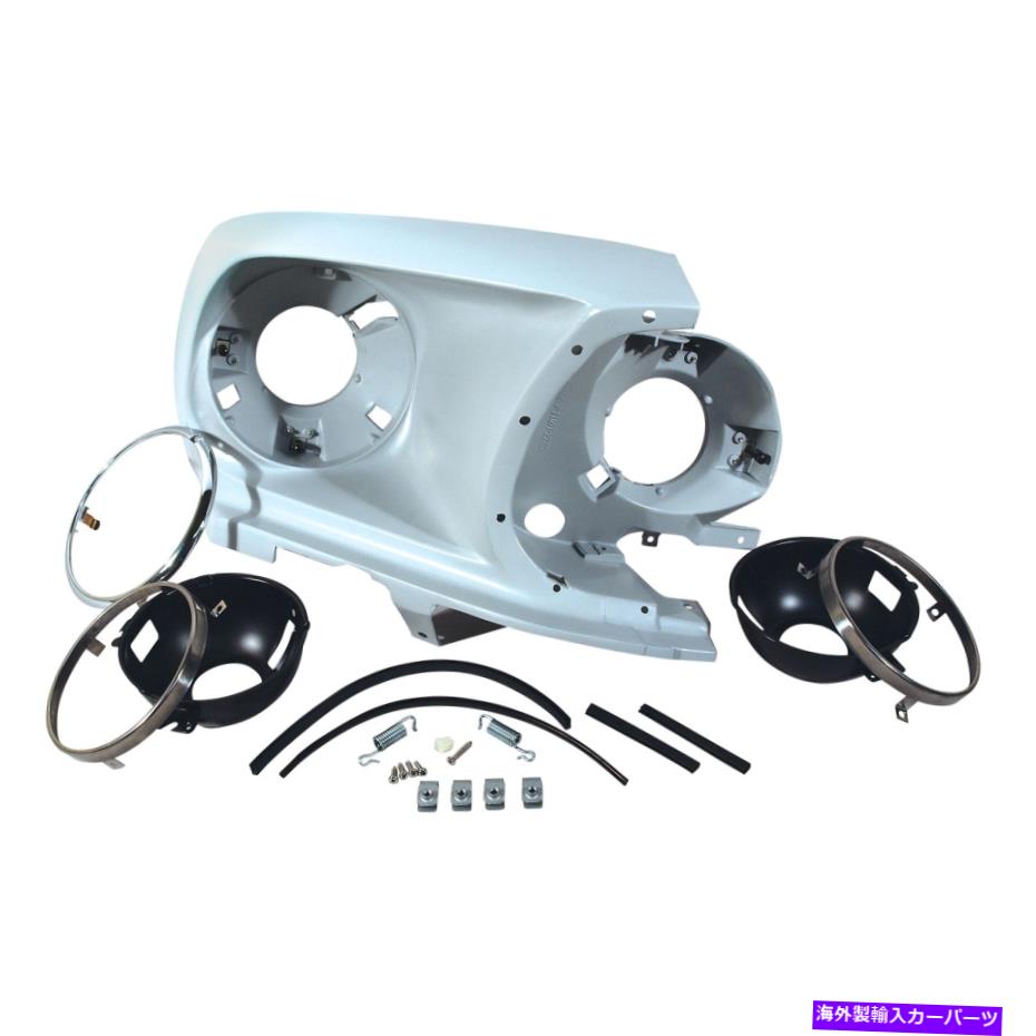 USヘッドライト フォードマスタング69助手席側ヘッドライト保持バケットアセンブリ For Ford Mustang 69 Passenger Side Headlight Retainer Bucket Assembly【並行輸入品】