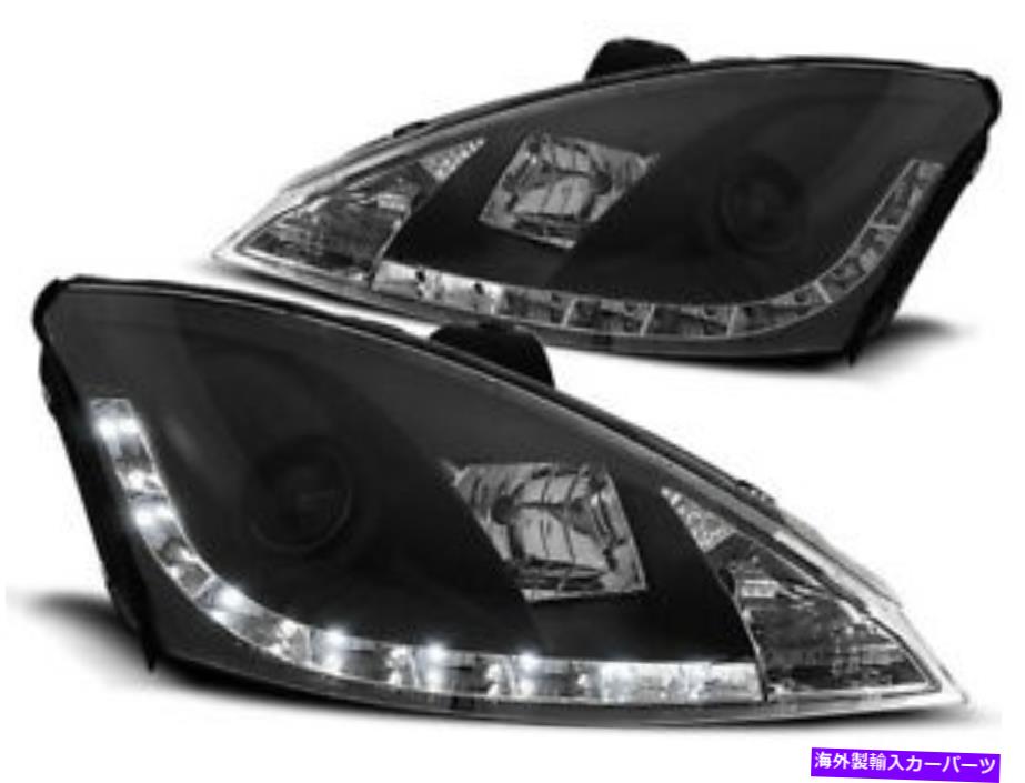 USヘッドライト Ford Focusのヘッドライト1998 1999 2000 2001 VR-1289 Headlamps Daylight Black Headlights for Ford Focus 1998 1999 2000 2001 VR-1289 Headlamps Daylight Black【並行輸入品】