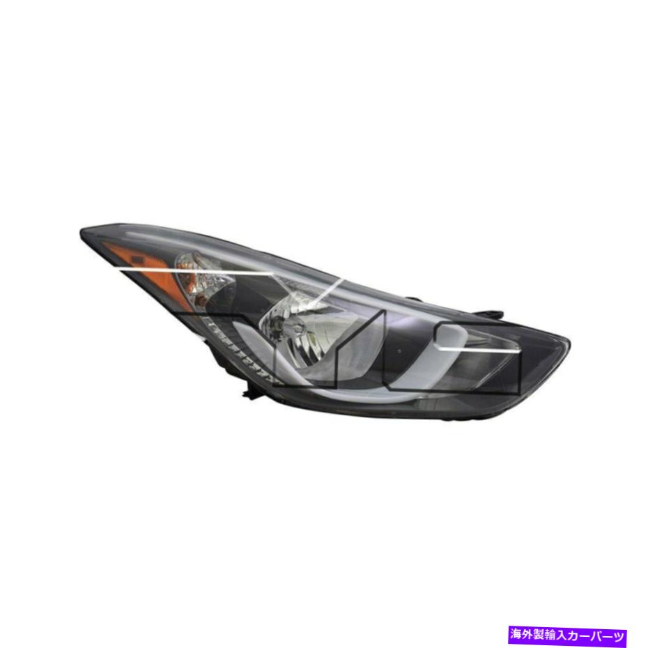 USヘッドライト Hyundai Elantra 14-16 TYC 20-9639-00-9旅客サイドの交換ヘッドライト For Hyundai Elantra 14-16 TYC 20-9639-00-9 Passenger Side Replacement Headlight【並行輸入品】｜Us Custom Parts Shop USDM