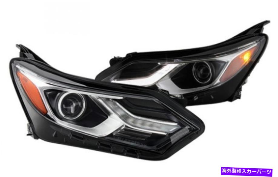 USヘッドライト 2018- 2019 Chevy Equinox工場のハロゲンLED DRLヘッドライトヘッドランプペア（L＆R） 2018-2019 Chevy Equinox Factory Halogen LED DRL Headlights Headlamps pair (L&R)【並行輸入品】