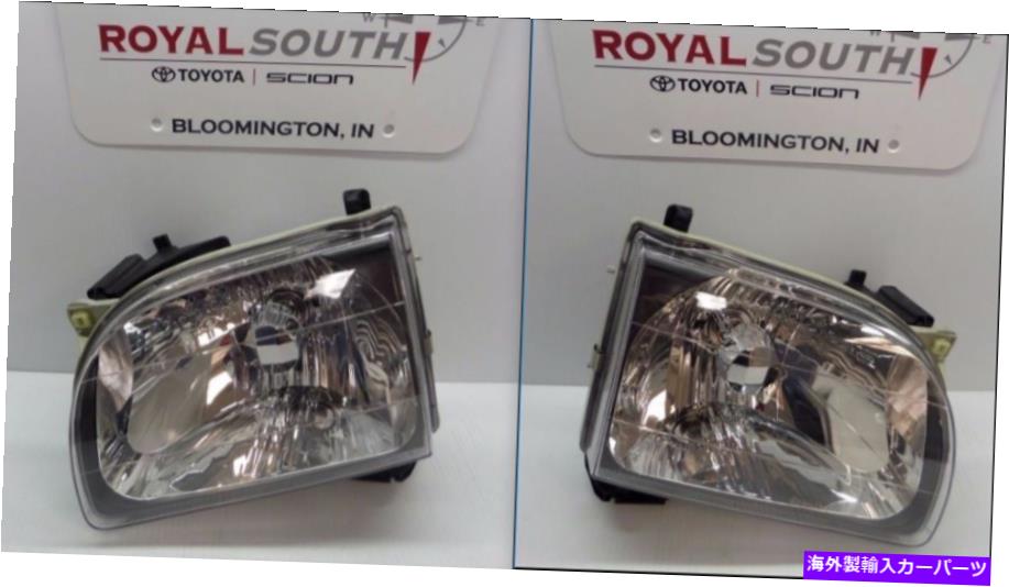 USヘッドライト トヨタタコマ2001 - 2004左右フロントヘッドライトアセンブリ純正OEM OE Toyota Tacoma 2001 - 2004 Left & Right Front Headlight Assemblies Genuine OEM OE【並行輸入品】｜Us Custom Parts Shop USDM 78,673円