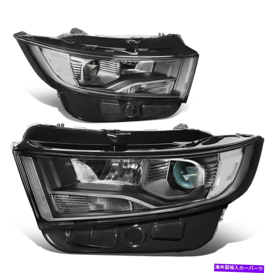 USヘッドライト FIT 15-18フォードエッジOEスタイルブラック住宅クリアサイドプロジェクターヘッドライトランプ Fit 15-18 Ford Edge OE Style Black Housing Clear Side Projector Headlight Lamps【並行輸入品】｜Us Custom Parts Shop USDM
