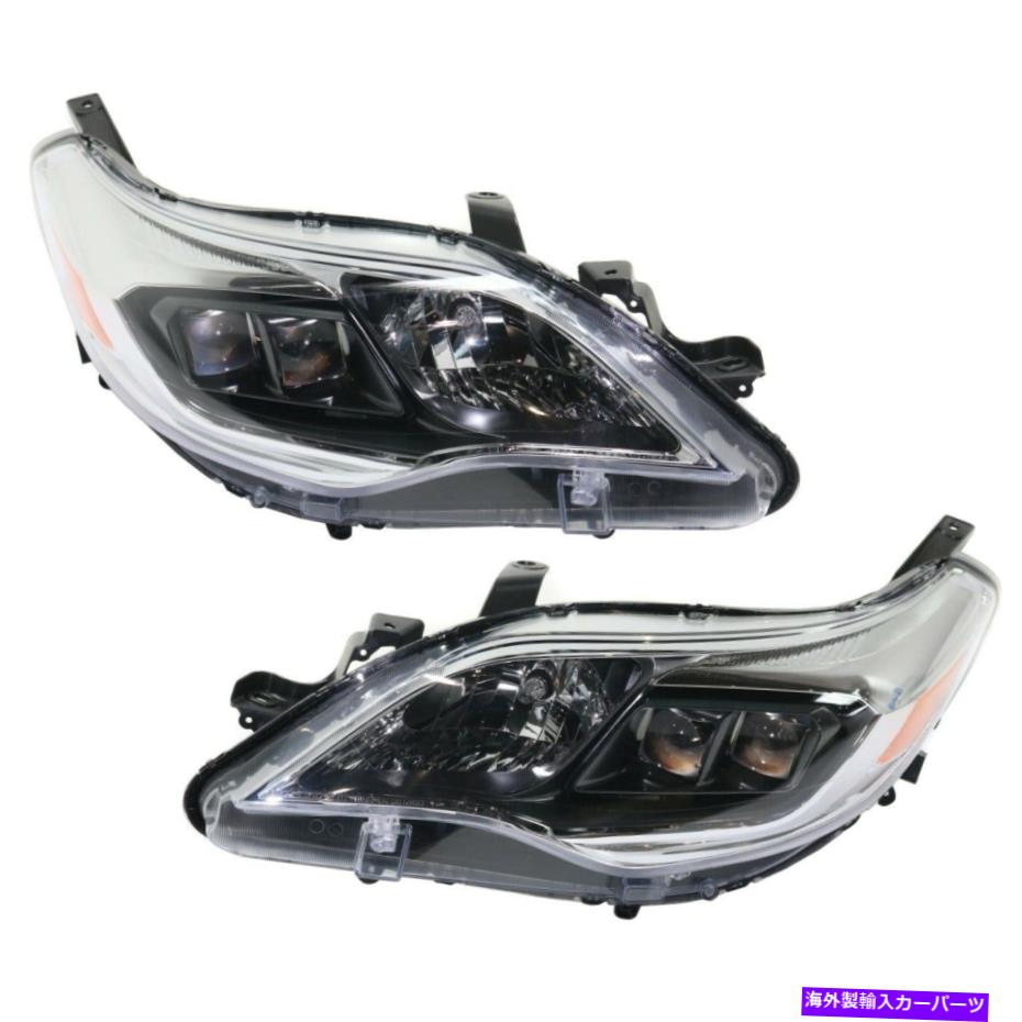 USヘッドライト 8111007122,8115007122 Toyota Avalon用の新しいドライバー&旅客サイドLH RH 16-18 8111007122, 8115007122 New Driver & Passenger Side LH RH for Toyota Avalon 16-18【並行輸入品】