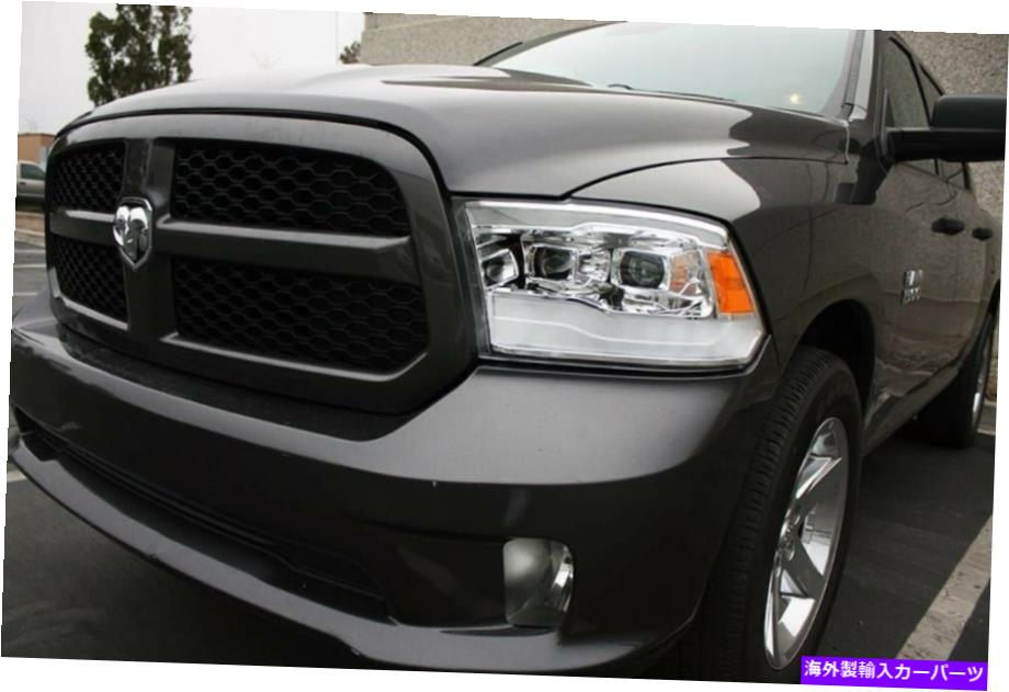 USヘッドライト 2009-2018 RAM 1500のためのAlpharex Proシリーズクロームプロジェクターヘッドライト AlphaRex PRO-Series Chrome Projector Headlights for 2009-2018 Ram 1500【並行輸入品】