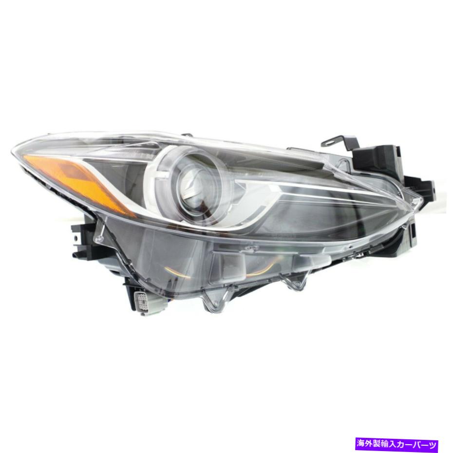 USヘッドライト 2014-2018 Mazda 3助手席側のヘッドライト Headlight For 2014-2018 Mazda 3 Passenger Side【並行輸入品】｜Us Custom Parts Shop USDM