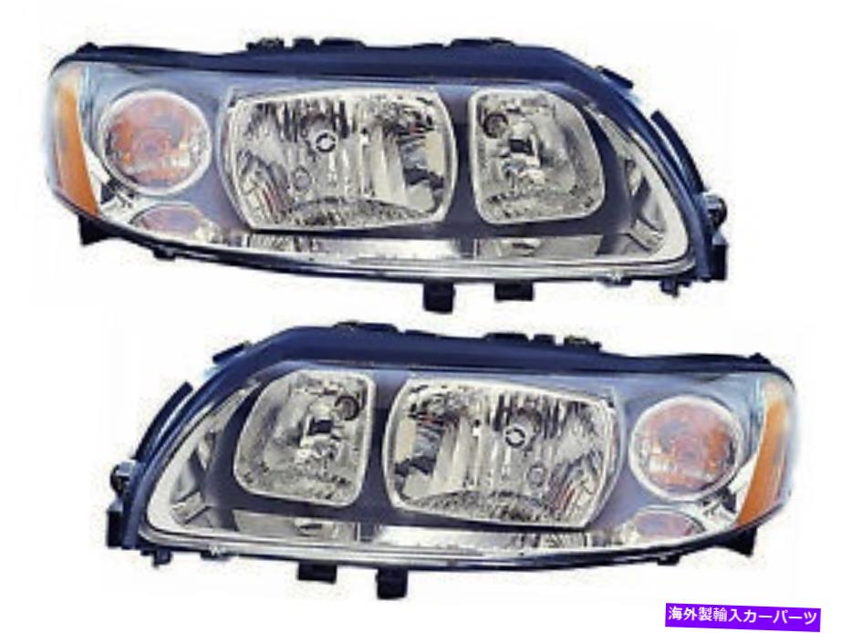 USヘッドライト 2005年2006 2007 Volvo V70 / XC70ヘッドライトペアセット For 2005 2006 2007 Volvo V70/Xc70 Headlights Pair Set【並行輸入品】 79,468円