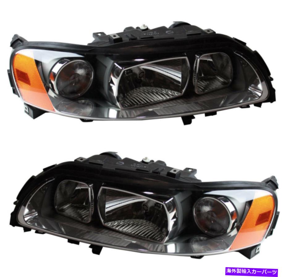 USヘッドライト 新しいヘッドライトヘッドライトアセンブリW /バルブペア05 06 07 07ボルボV70 XC70 NEW Headlights Headlight Assembly w/Bulb Pair Set for 05 06 07 Volvo V70 XC70【並行輸入品】|Us Custom Parts Shop USDM