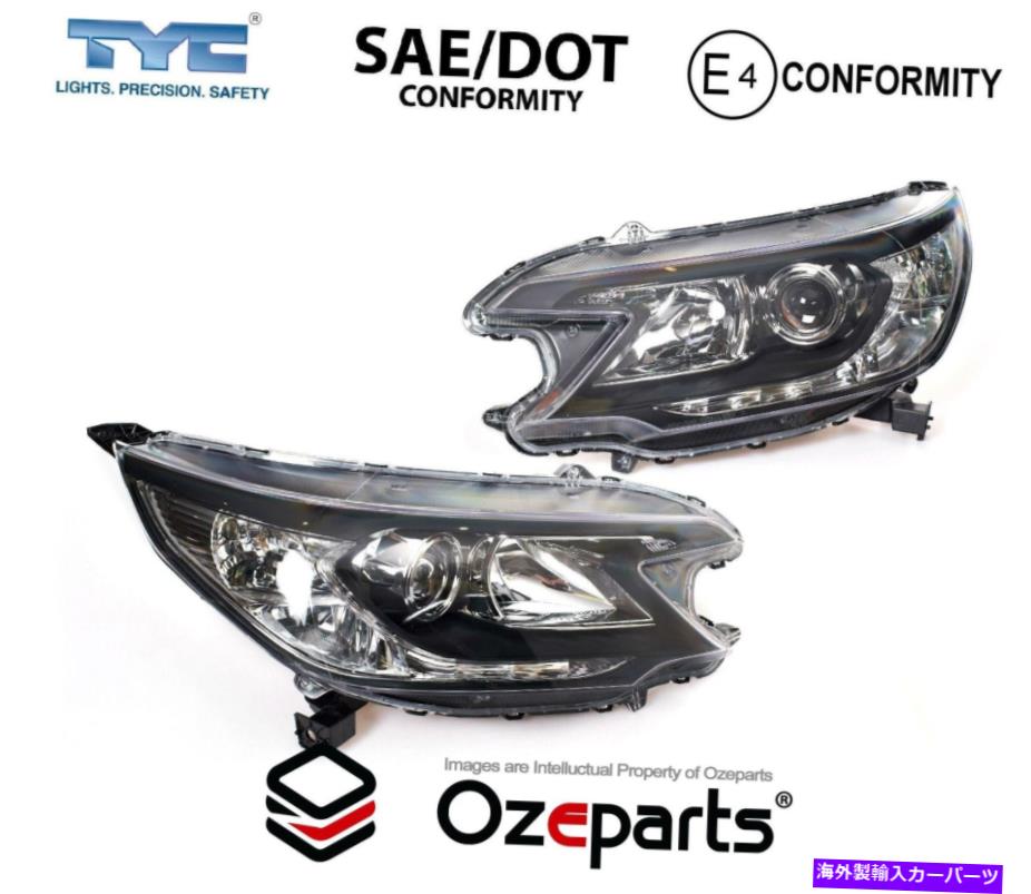 【楽天市場】USヘッドライト HONDA CRV CRV RMシリーズ1 20122014のためのセットペアLH + RHヘッドライト