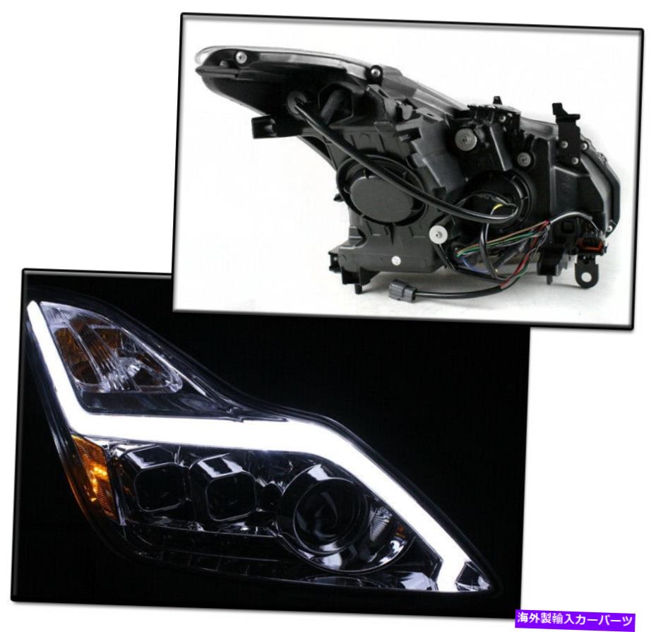 USヘッドライト 2008-2015 G37 / Q60 2DR ChromeシーケンシャルLEDプロジェクターヘッドライト+シグナルDRL FOR 2008-2015 G37/Q60 2DR CHROME SEQUENTIAL LED PROJECTOR HEADLIGHTS +SIGNAL DRL【並行輸入品】