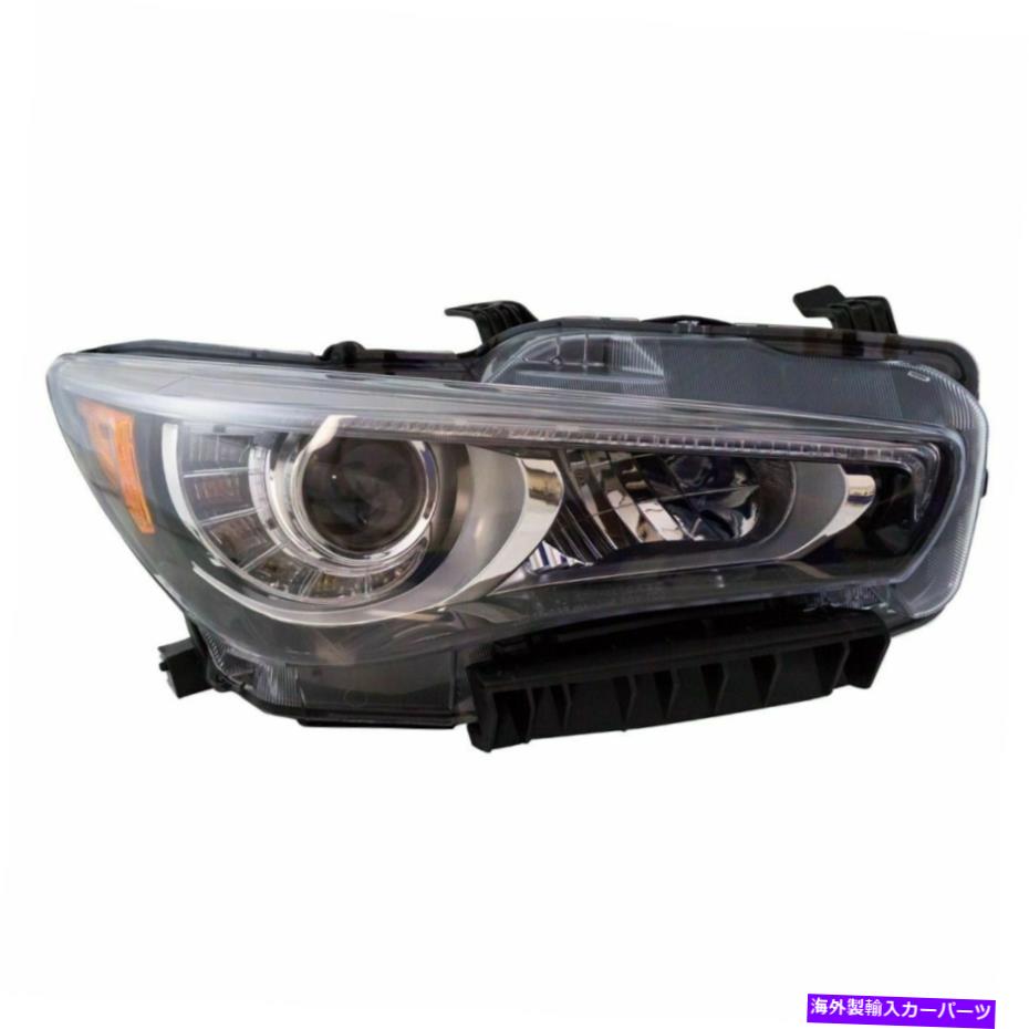 USヘッドライト FIT INFINITI Q5014-2017右乗客ヘッドライトヘッドライトランプW / O AFS FIT INFINITI Q50 2014-2017 RIGHT PASSENGER HEADLIGHT HEAD LIGHT LAMP W/O AFS【並行輸入品】｜Us Custom Parts Shop USDM