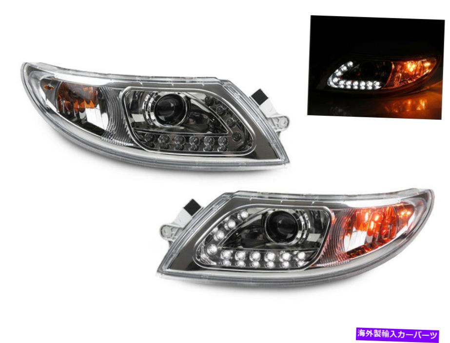 USヘッドライト 2002-2019国際DurastarトラックLEDストリッププロジェクター左+右ヘッドライト 2002-2019 International DURASTAR Truck LED Strip Projector Left+ Right Headlight【並行輸入品】｜Us Custom Parts Shop USDM 73,906円