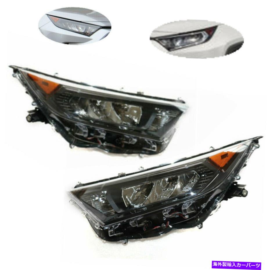 USヘッドライト フロントヘッドライトヘッドランプライトランプペアは2019-2020トヨタRAV4 W /クリアレンズ Front Headlight Headlamp Light Lamp Pair for 2019-2020 Toyota RAV4 w/ Clear Lens【並行輸入品】 78,673円