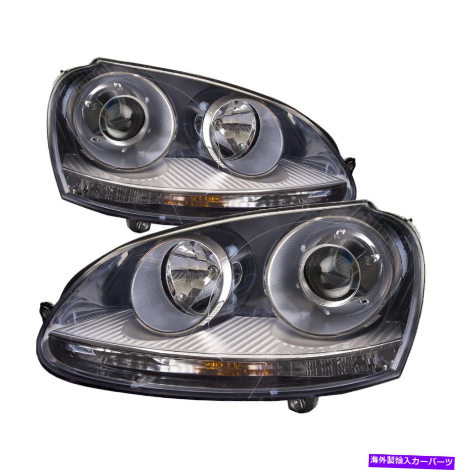 USヘッドライト 左右のセットヘッドライトフィット2005-2010 Volkswagen GTI HID Pair Left Right Set Headlights Fits 2005-2010 Volkswagen GTI HID【並行輸入品】