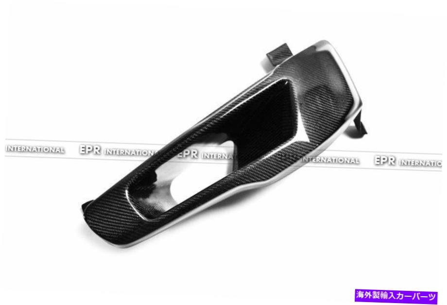 USヘッドライト 三菱EVO 10 X（LHS）カーボンファイバー排出フロントヘッドライトランプカバー1PC For Mitsubishi EVO 10 X (LHS) Carbon Fiber Vented Front Headlight Lamp Cover 1pc【並行輸入品】｜Us Custom Parts Shop USDM