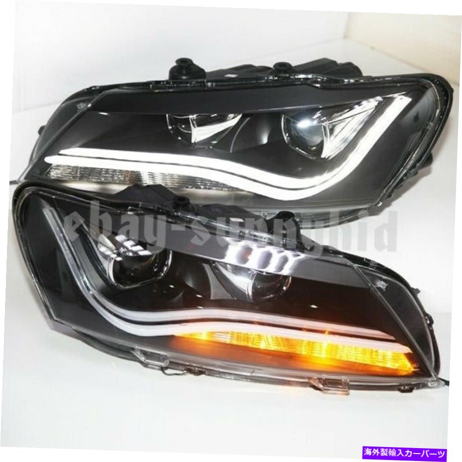 USヘッドライト 北アメリカン版Passat B7 LEDストリップヘッドライトランプ2011-2015年LD North American Version Passat B7 LED strip Headlights lamps 2011-2015 year LD【並行輸入品】