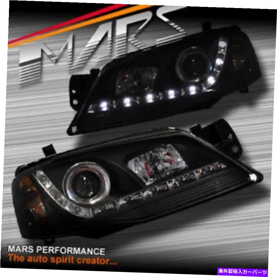USヘッドライト ブラックDRL LEDヘッドライトヘッドライトフォードFalcon Fairmont BFシリーズ2セダンUT Black DRL LED Head Lights Headlight Ford Falcon Fairmont BF Series 2 Sedan Ute【並行輸入品】｜Us Custom Parts Shop USDM