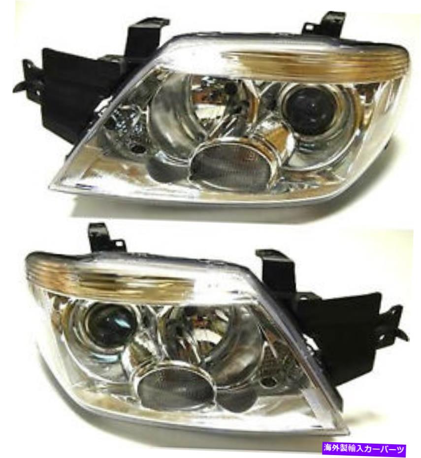 USヘッドライト 三菱Outlander 2003-2006フロントヘッドランプライト左+右1セット MITSUBISHI Outlander 2003-2006 front head lamps lights LEFT+ RIGHT ONE SET【並行輸入品】|Us Custom Parts Shop USDM