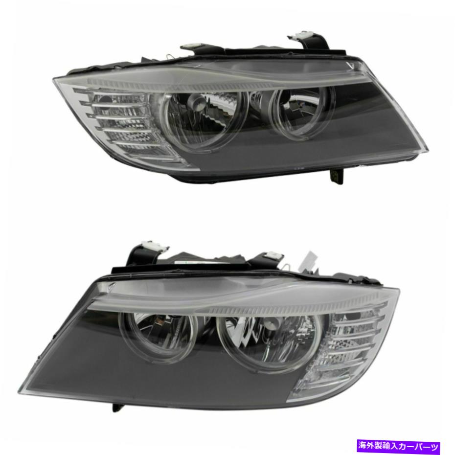 USヘッドライト BMW用ハロゲンヘッドライトランプアセンブリペアLH&RH側335I M3セダン Halogen Headlight Lamp Assembly Pair LH & RH Sides for BMW 328i 335i M3 Sedan【並行輸入品】|Us Custom Parts Shop USDM