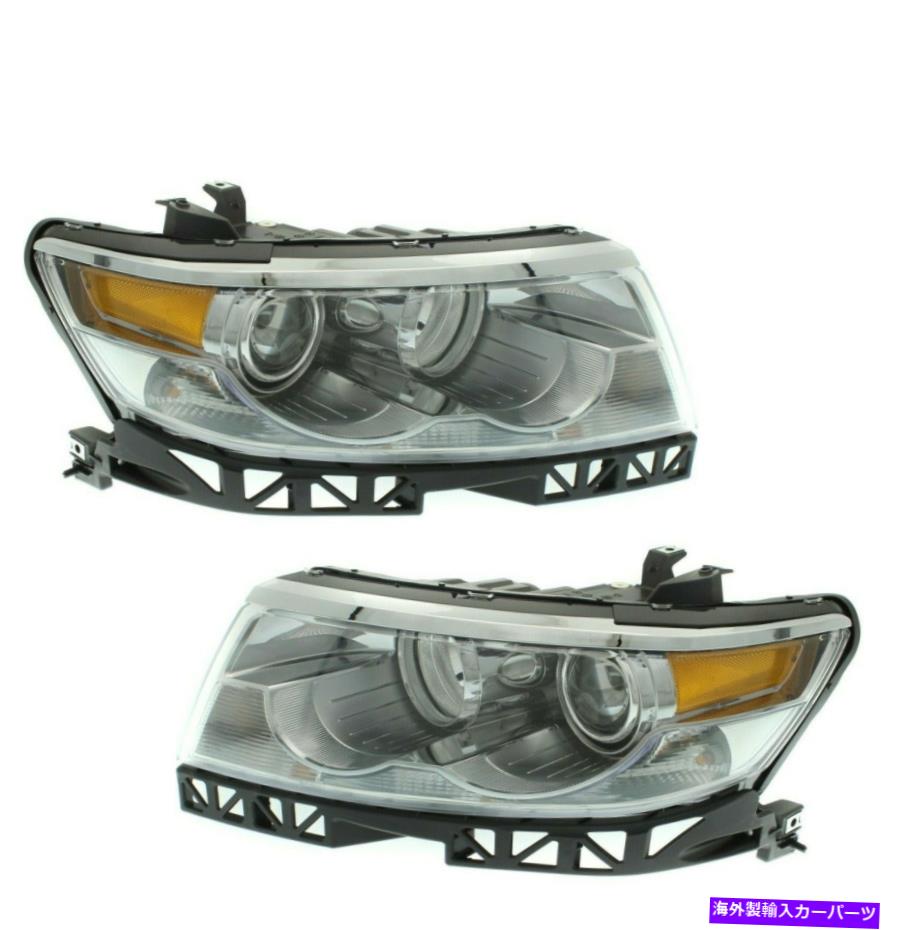 USヘッドライト フィットリンカーンMKZ Zephyr 2006 2007 2008 2009 Headlightsヘッドライトランプペア FIT LINCOLN MKZ ZEPHYR 2006 2007 2008 2009 HEADLIGHTS HEAD LIGHTS LAMPS PAIR【並行輸入品】