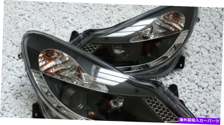 USヘッドライト Opel Corsa d 06-11のための昼間LED DRL TFLが付いている黒いクリアフィニッシュヘッドライト Black clear finish headlights with daytime LED DRL TFL for OPEL CORSA D 06-11【並行輸入品】｜Us Custom Parts Shop USDM