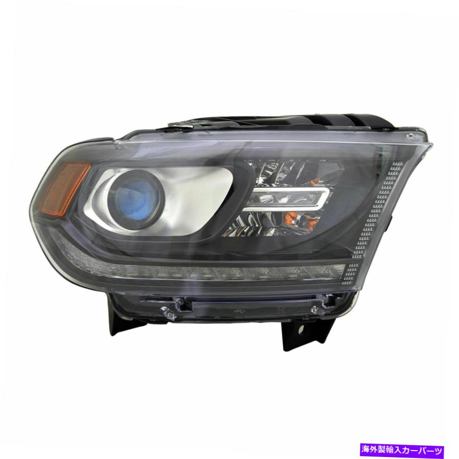 USヘッドライト RH右乗客ヘッドランプW / LED DRLハロゲンフィット2016 2020 Dodge Durango RH Right Passenger Headlamp W/ LED DRL Halogen fits 2016 2020 Dodge Durango【並行輸入品】｜Us Custom Parts Shop USDM