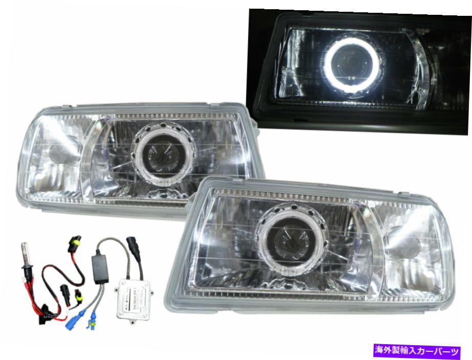 USヘッドライト Sidekick et / Ta Mk1 1988-1998ガイドLED Halo Headlight Chrome V2 Suzuki LHD Sidekick ET/TA MK1 1988-1998 Guide LED Halo Headlight Chrome V2 for SUZUKI LHD【並行輸入品】|Us Custom Parts Shop USDM