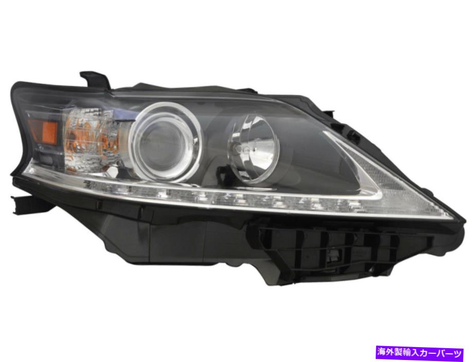 USヘッドライト 13-15 LEXUS RX350（カナダ製造）のハロゲンヘッドライトアセンブリ右側 Halogen Headlight Assembly Right Side for 13-15 Lexus RX350 (Canada Built)【並行輸入品】