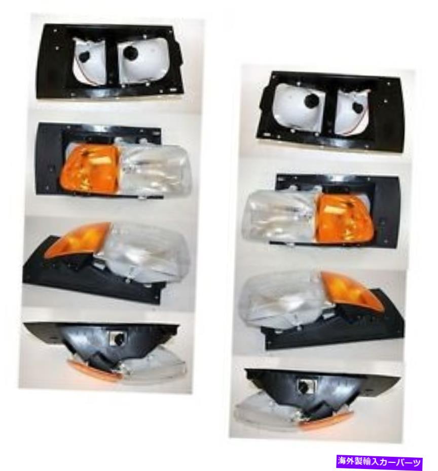 USヘッドライト 2006年2007年2008年のニューヘッドライトW /パーク&シグナルペアSterling Truck LT9500 New Headlight w/Park & Signal PAIR FOR 2006 2007 2008 Sterling Truck LT9500【並行輸入品】|Us Custom Parts Shop USDM