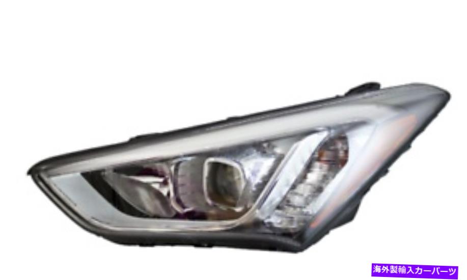 USヘッドライト Santa Fe 2013 2014 2014 2015 2014 2014 2014 2014 2015年HID w / hid w / o afs左のドライバ FITS FOR SANTA FE 2013 2014 2015 2016 HEADLIGHT W/HID W/O AFS LEFT DRIVER【並行輸入品】