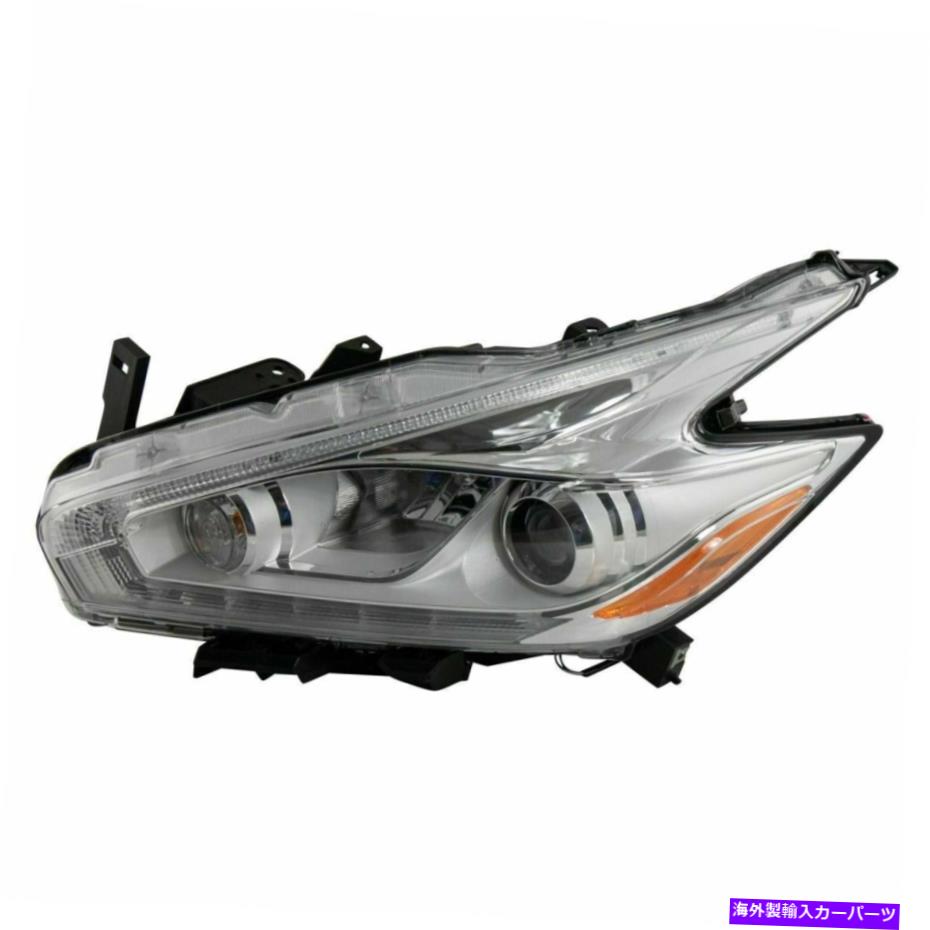 USヘッドライト LED FITS 2017日産ムラノのないLH左運転側のヘッドランプアセンブリ LH Left Driver Side Headlamp Assembly Without LED fits 2017 Nissan Murano【並行輸入品】｜Us Custom Parts Shop USDM