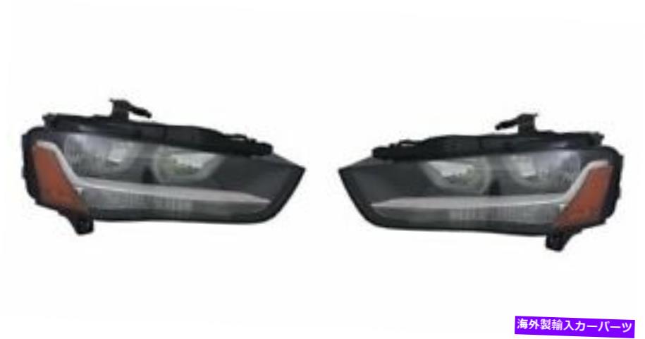 USヘッドライト 2012-2014 Audi A4 / S4セダン/ワゴン用左右のハロゲンヘッドライトペア Right and Left Side Halogen Headlight PAIR For 2012-2014 Audi A4/S4 Sedan/Wagon【並行輸入品】 77,879円
