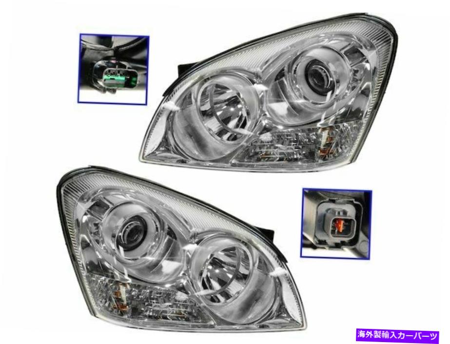 USヘッドライト 2007-2008 Kia Optima Headlightアセンブリセット34735GHヘッドライトアセンブリ For 2007-2008 Kia Optima Headlight Assembly Set 34735GH Headlight Assembly【並行輸入品】